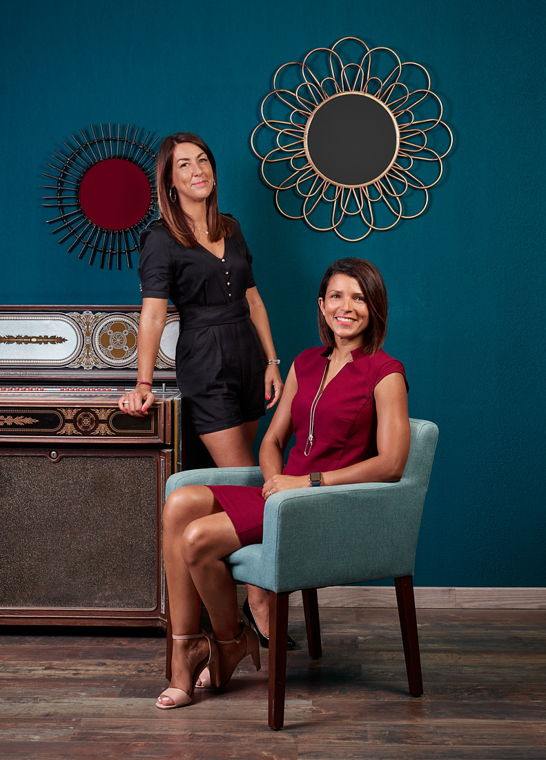 photographe Sophia Antipolis - Portrait professionnel de femmes en entreprise